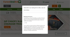 Desktop Screenshot of forestandarb.com